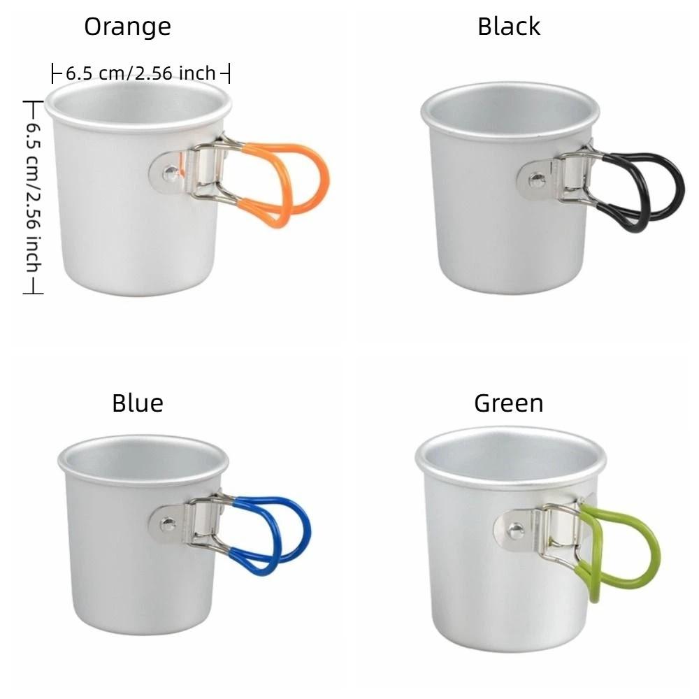 Reusable Aluminum Zinc Zinc Alloy Cup 150 ML Coffee Cup Tea Cup Outdoor Cup  Camping