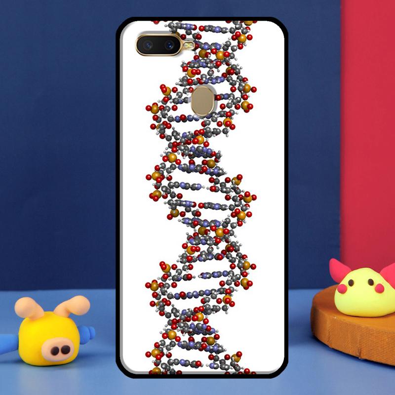 Наука ДНК Химия Чехол Для Oppo A16 A76 A96 A58 A78 A98 A5 A9 A91 A15 A17 A77 A52 A72 A74 A94 A54S A57S Обложка
