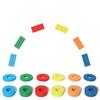 Montessori Wooden Sorting and Stacking Toys Educational Learning Preschool Color Recognition Shape Sorter Puzzles for Kids Gifts