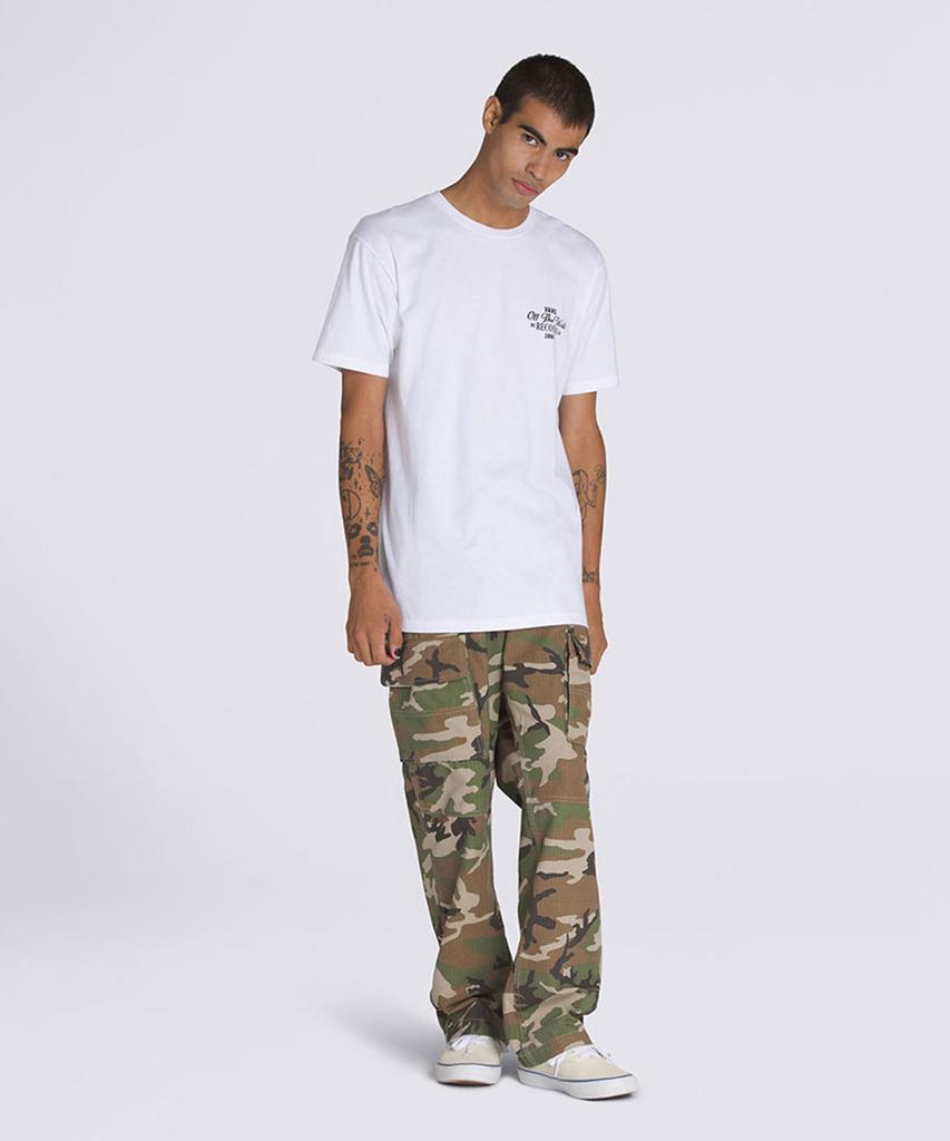 VANS Deep Cut Short Sleeve T-Shirt - White / Vn000M46Wht1