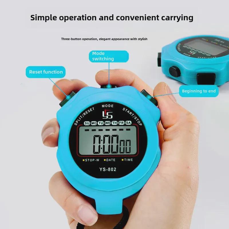 YS-802 Профессиональный одноканальный секундомер-таймер для судей по легкой атлетике