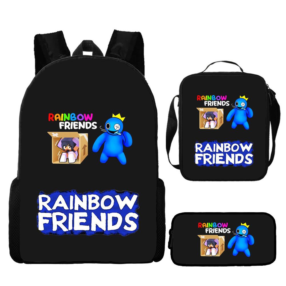 Рюкзак Rainbow Friends Рюкзак Rainbow Friends Школьный рюкзак Детский мультяшный аниме-рюкзак