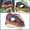 Маска динозавра с подвижной челюстью, из твердого пластика, смешная маска динозавра с криком динозавра, на Хэллоуин, голова динозавра, маска для лица, реквизит для косплея