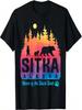 Футболка Tie Dye Мама-медведица с медвежатами Ситка Аляска