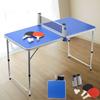 Bonarca Folding Table Tennis Table for Home Use Includes and Storage Perfect for and Includes Ping Pong Portable Ping Pong and (Full Set) Table, Net,