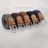 Adjustable Stretch Woven Belt Multicolored Men's Waistband Casual Elastic Braided Belt  Women