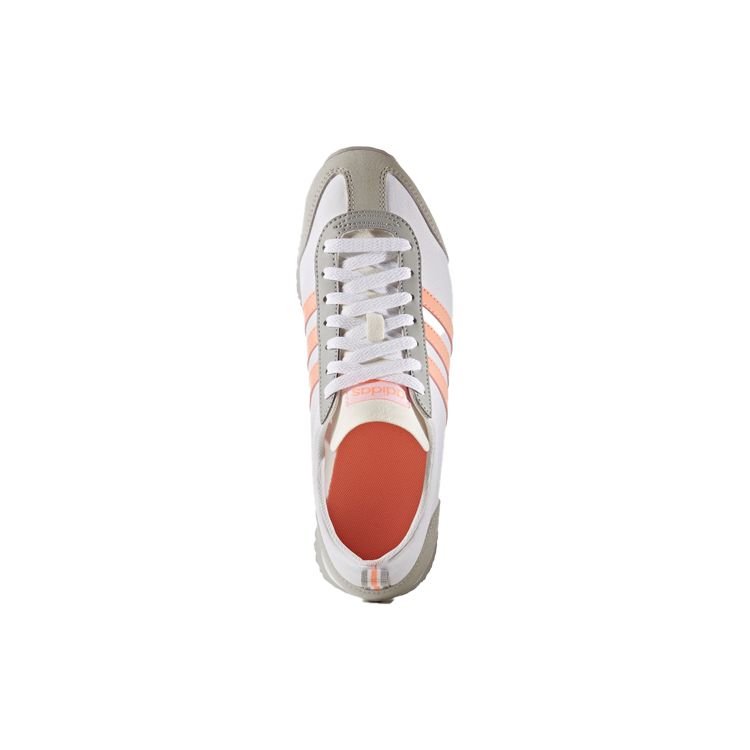 Adidas Neo Vs Jog Удобная ткань Нескользящие Низкие Повседневные Кроссовки для бега Женские кроссовки Белые Розовые Серые B74516