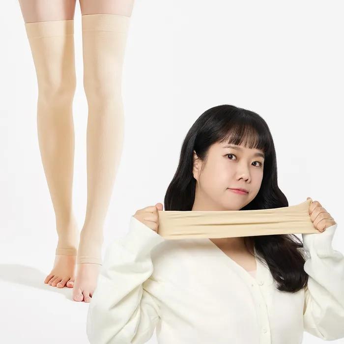Balance Fit Compression Band Thigh Extension PRO / Made in Korea Medical Compression Stockings Improves Leg Swelling and Helps Blood Circulation