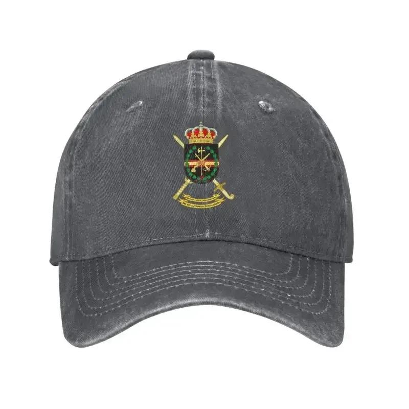 Custom Fashion Cotton Coat Of Arms Spanish Legion Brigade King Flag Baseball Cap for Women Unisex Breathable Dad Hat PerforUnisexce