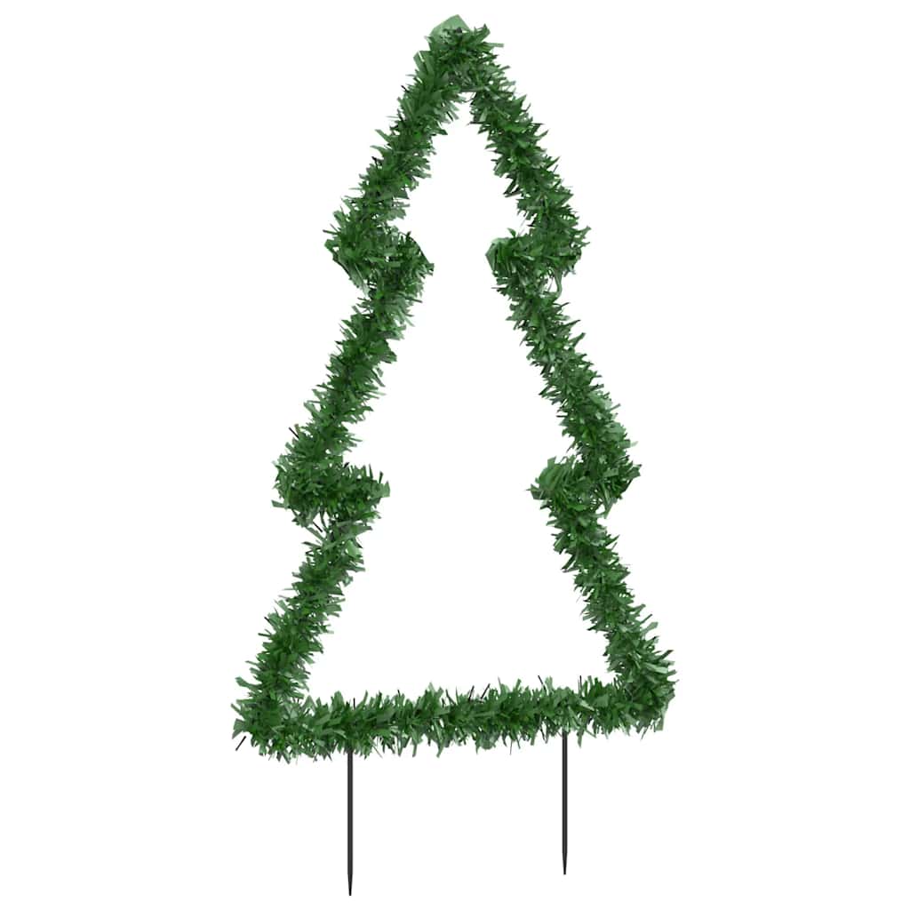 Christmas Tree with Ground Spikes and 80 LEDs 60 cm