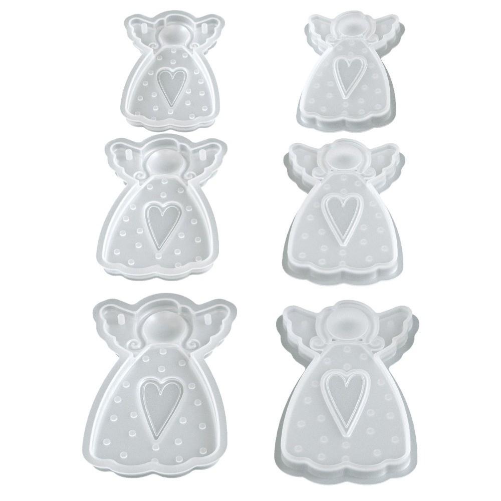 DIY Hanging Ornament Resin Pendant Mold Faceless Angel Plaster Mold Concrete Mould Craft Supplies