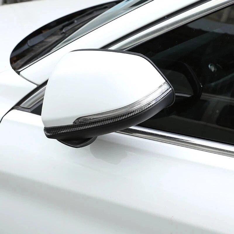 Декоративная полоса для отделки зеркала заднего вида автомобиля, подходит для BMW X1 F48 1 2 серии Active Tourer F45 F46 218i 2016-