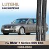 Для BMW 7 серии E65 E66 730i 735i 740i 745i 750i 760i 730d 740d 745d Дворники Передние щетки стеклоочистителя Лобовое стекло Окно 25"+