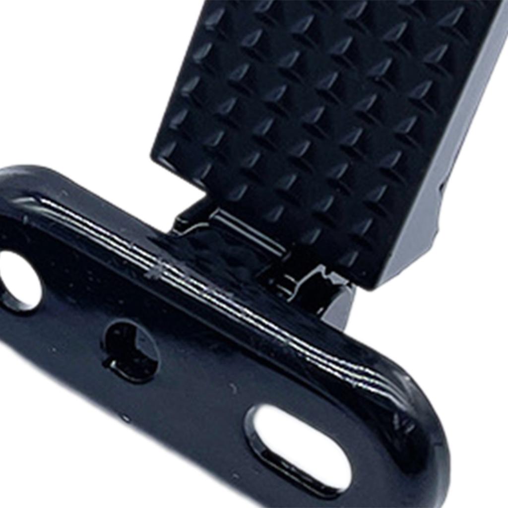 2Pcs Electric Bike Rear Pedal Foot Plates Pedals for Motorcycle Electric Bicycle BMX Bike Folding Footrests Non Slip Foot Pegs