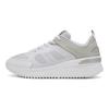 ONITSUKA TIGER Cagin Ткань Синтетическая кожа Минималистичный Однотонный Прочный Низкий верх Повседневная обувь Унисекс кроссовки Серый Белый 1183B898-020