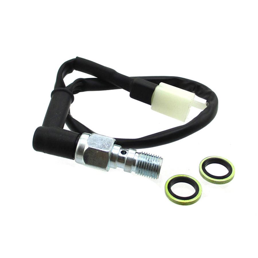 Motorcycle Male Plug Hydraulic Brake Light Switch Bolt M10x1.0mm For Brakes 10mm X 1.00 Thread for Husqvarna Husaberg