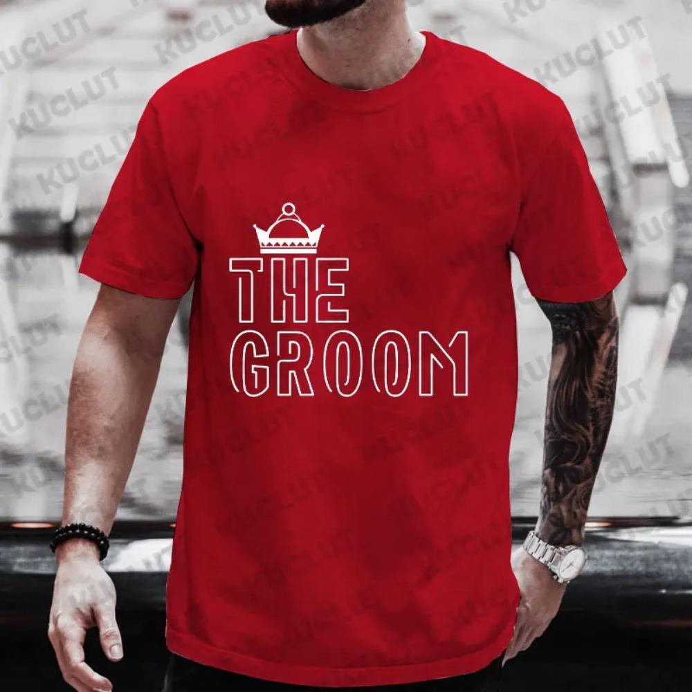 Team Future Groom Best Man T Shirt Friends Single Farewell Tees Wedding Party Top Bachelor Stag Party Tshirt Groomsman Clothing