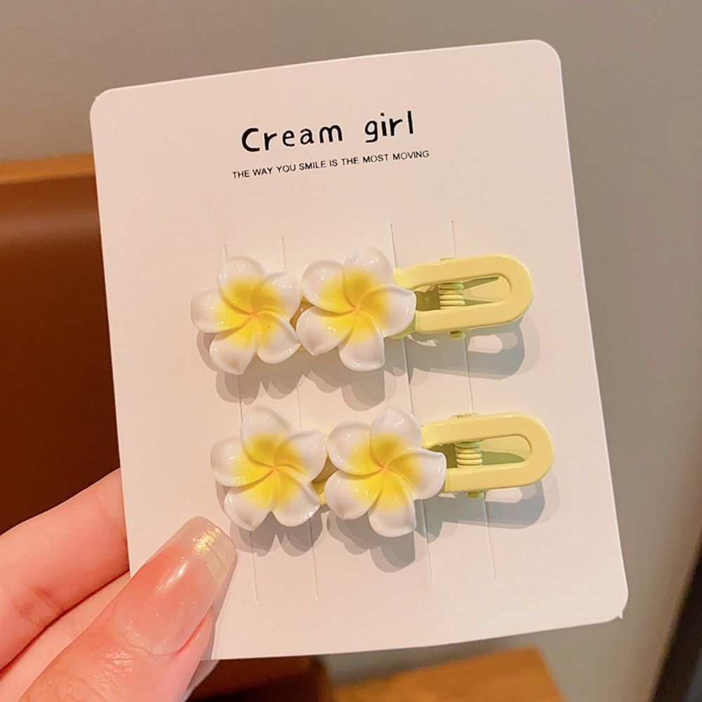 2/5PCS Mini Headrope Resin Headwear Fashion Hair Clip Girls