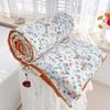 Summer Thin Quilts Cotton Lightweight Air-conditioning Comforter Hotel Nap Blanket Quilted Bed Covers Bedspreads Soft Breathable