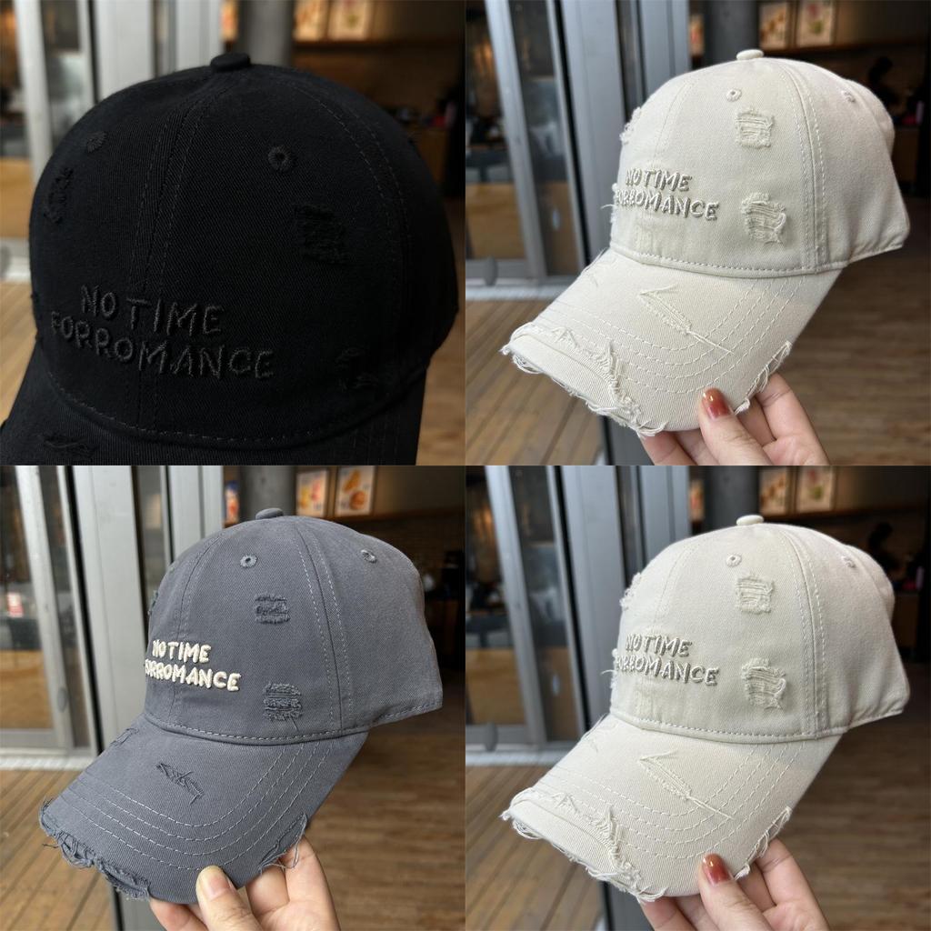 Вышитая бейсболка с буквой для женщин, регулируемая хлопковая шляпа для защиты от солнца