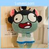 Zombie Ugly Cute Plush Keychain With Voice Activated Sound Pp Cotton Stuffed