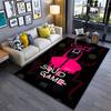 Squid Game Pink Guard Design Suitable As a Non-slip Mat for the Living Room or Bedroom Sofa