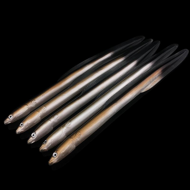 WEIHE Eel Artificial Fishing Lures Lifelike Smell Soft Baits 30cm/58g Artificial Lure Tackle