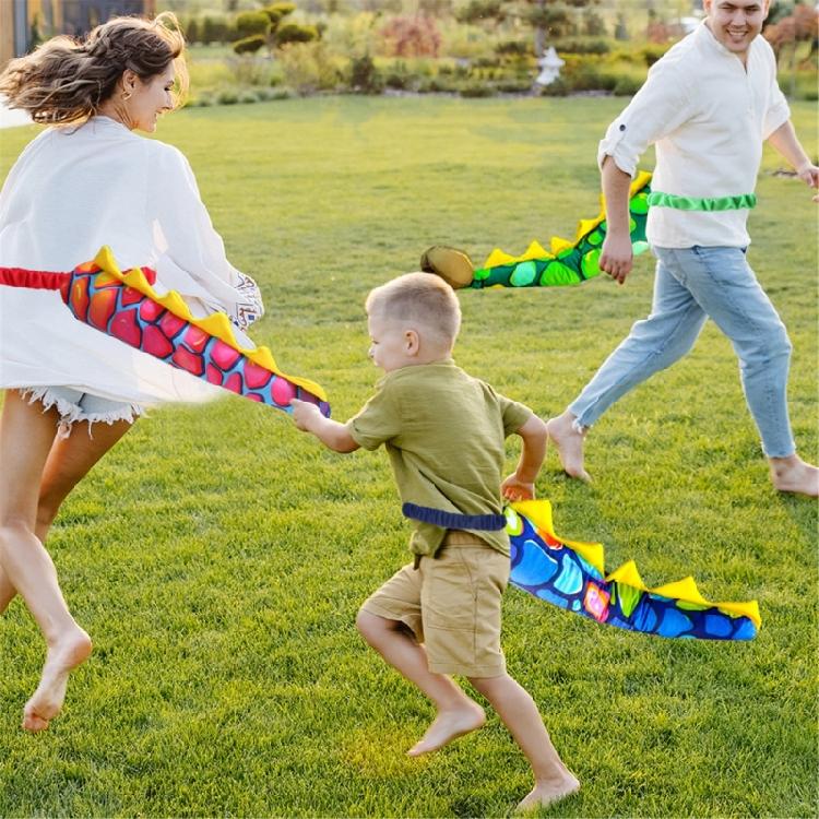 Хвост динозавра Костюм динозавра Аксессуары Регулируемая длина Хэллоуин Костюм Хвост для мальчика девочки День рождения