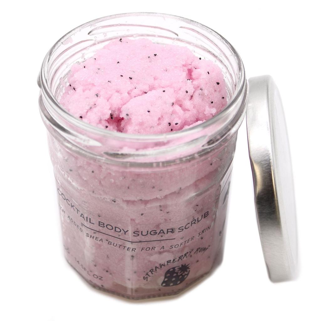 Sugar Body Scrub, Strawberry Rum 300g