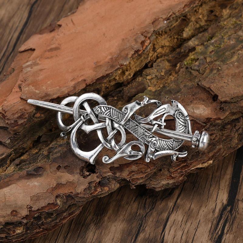 Заколка для волос "Викинг Фуронг", Кельтская заколка для волос, Аксессуары для волос в норвежском стиле, Аксессуары для вечеринки, Подарки на день рождения для женщин