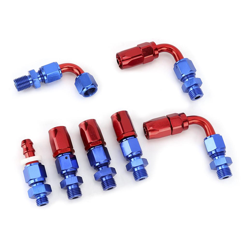 Универсальный регулируемый автомобильный регулятор давления топлива с манометром 100PSI (Красный + Серебряный)