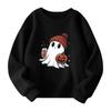Halloween Day Girls Round Neck Pullovers For Kids Printed Baby Tops
