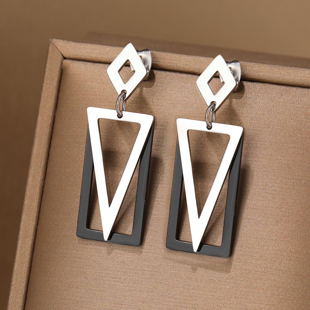 Серьги из нержавеющей стали, милые винтажные нежные подсолнухи, элегантные, легкие, роскошные, модные, подвесные серьги для женщин, ювелирные изделия