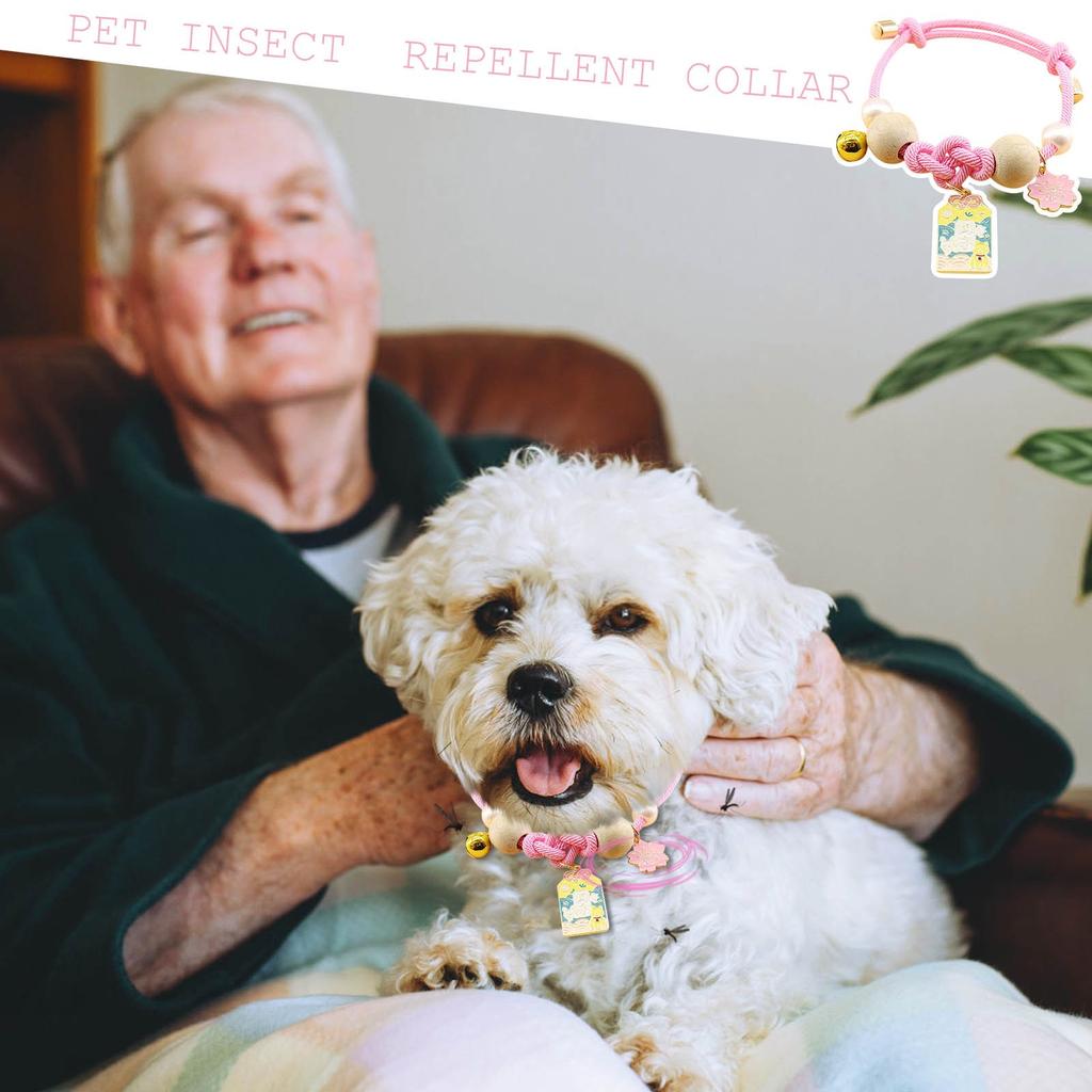 Repellents Collar Flea And Tick Prevention Camphors Wood Ball Dog External Accessories Bells Pet Collar