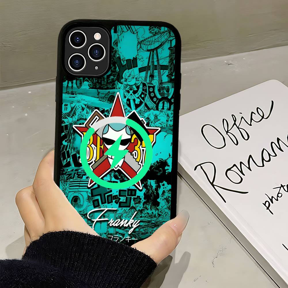 O-one-PpieceS Logo Phone Case For IPhone 17 16 13 14 15 11 12 Pro Max Plus For Magsafe Magnetic Shell