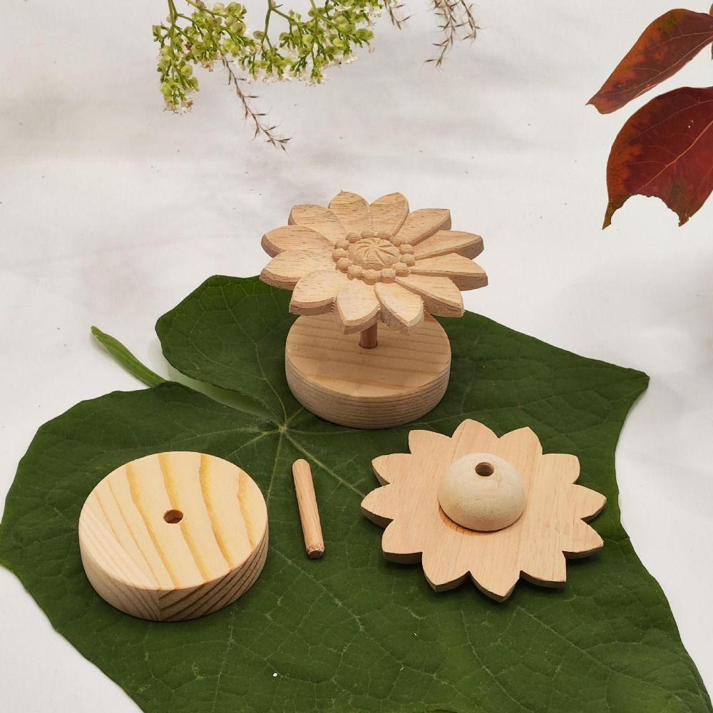 Креативный ароматерапевтический диффузор в форме цветка, самодельный ароматерапевтический диффузор без огня, украшение для дома