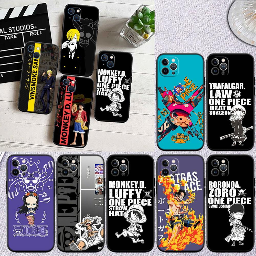 One Piece Anime Soft Shell Phone Case for Redmi Note 8 9 Pro Max 9S 9T 9C NFC 8T 8A 10A A4