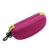 Portable EVA Sunglasses Case Shockproof Sport Glasses Case With Metal Carabiner Travel Zipper Eyeglasses Holder