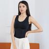 Yousheng Women Sleeveless Thermal Tank Top Fleece Lined Warm Undershirts Padded Camisole Base Layer for Cold Weather