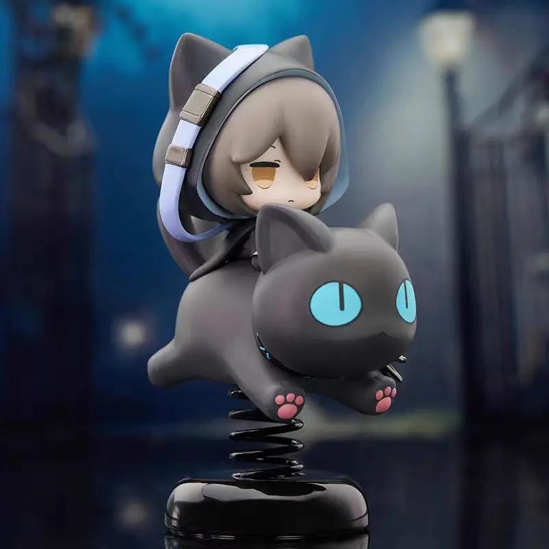 APEX-TOYS Arknights Счастливый Шейкер Фантом Q-версия 10 см ПВХ Качающаяся Фигурка Аниме Коллекционная Подарочная Коробка для Мальчиков Фанатов