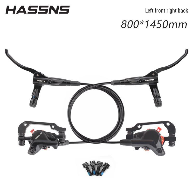 Гидравлические дисковые тормоза для горного велосипеда HASSNS с металлическими колодками