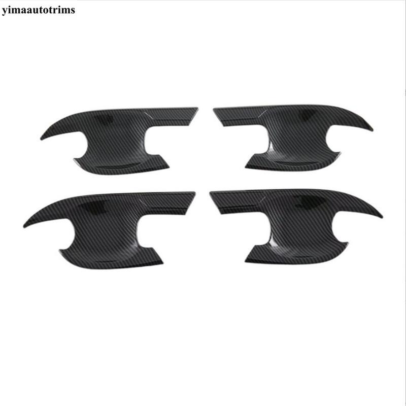 Side Rearview Mirror / Door Handle Decoration Cover Trim For Toyota Land Cruiser 300 LC300 - 2025 ABS Chrome Accessories