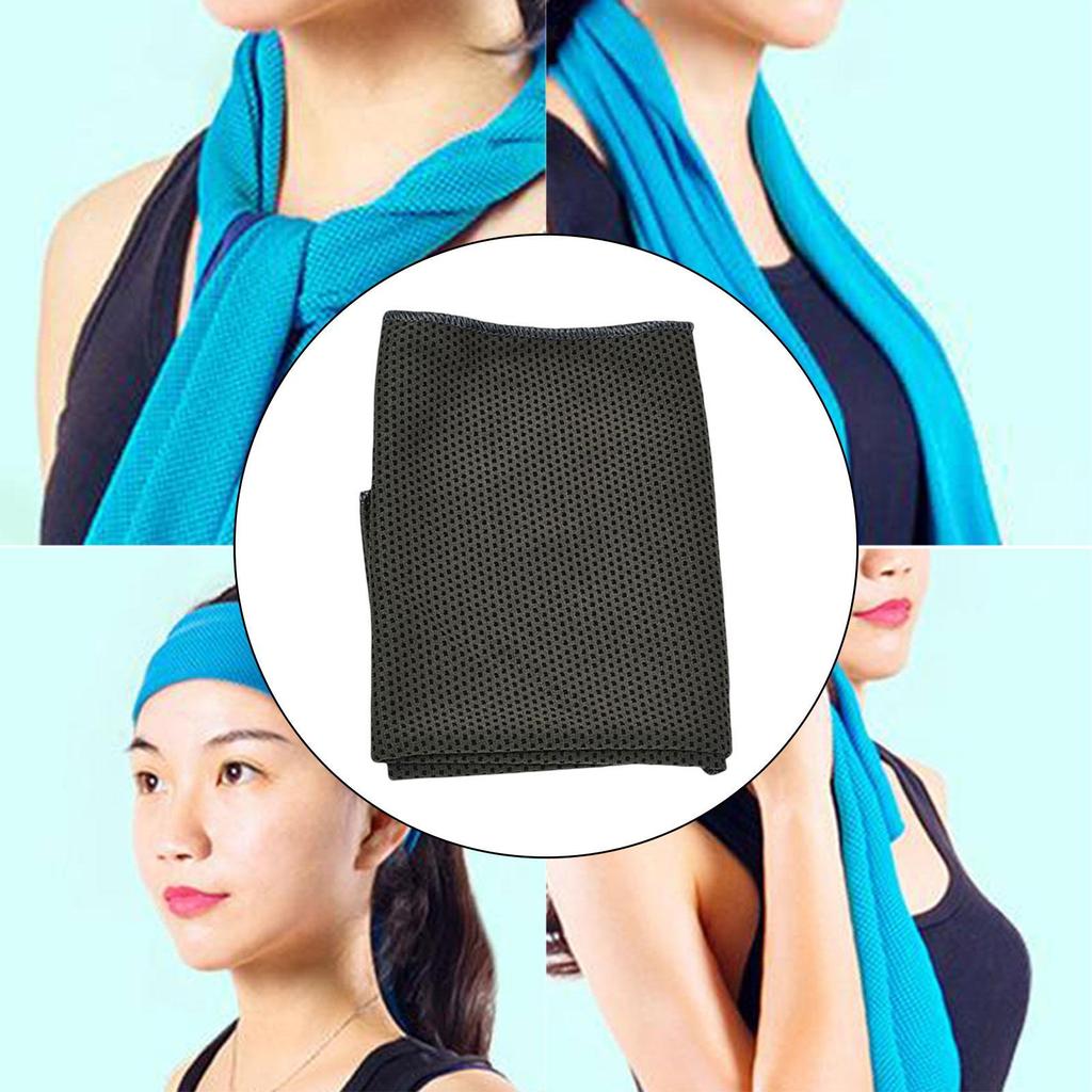 Cooling Towel Breathable Sweat Towel 40"x 12" Chilly Ice Cold Head Band Neck