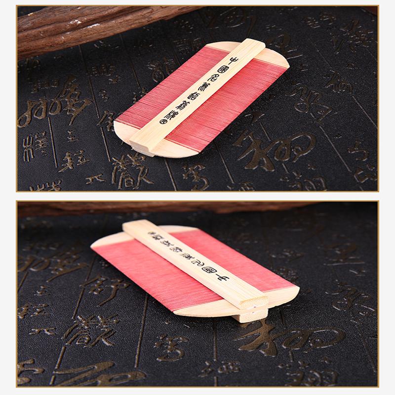 Natural Bamboo Wood Lice Comb Super Narrow Tooth Wood Combs No Static Hair Tool for Men or Pet