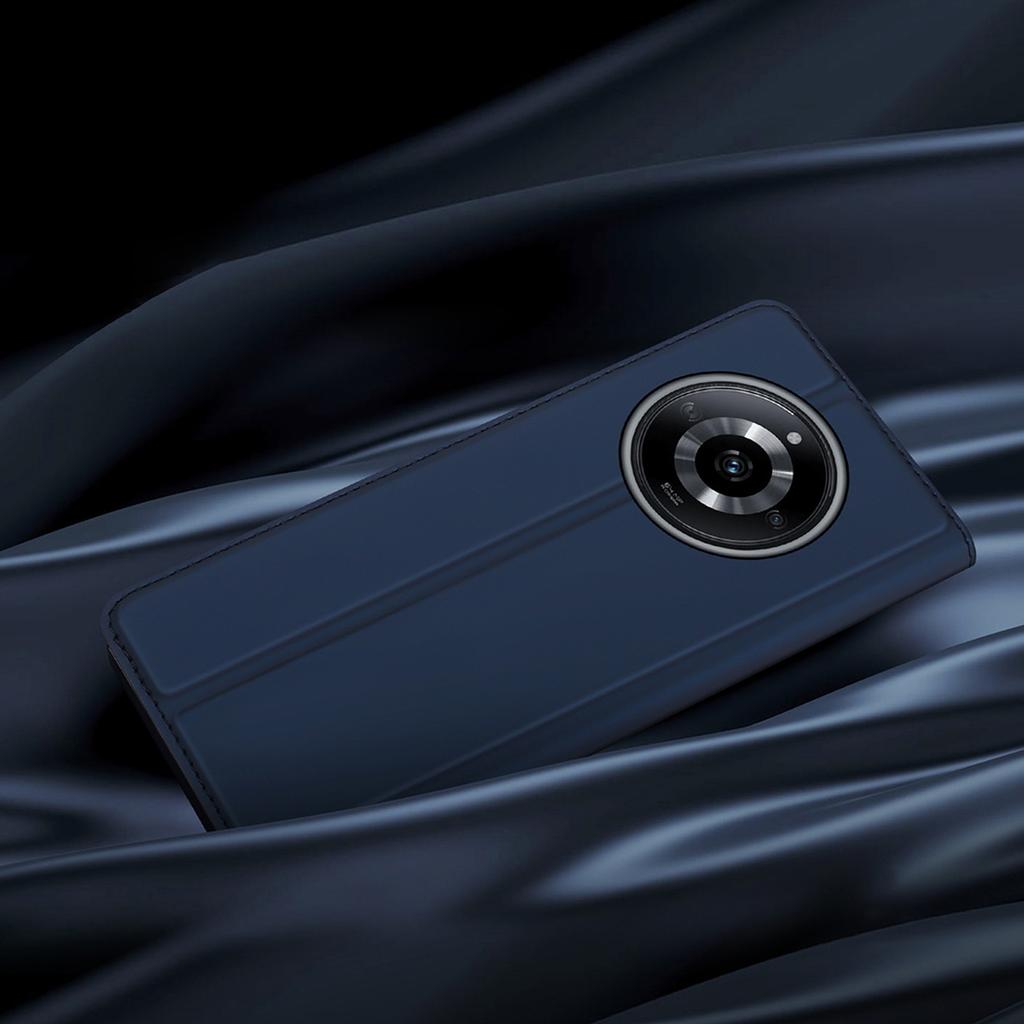 Dux Ducis Skin Pro Wallet Case with Stand for Realme 11 - Black