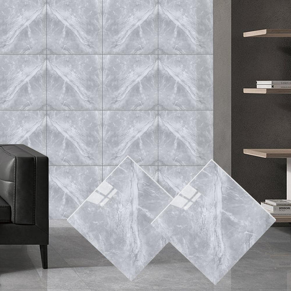 30*30CM Imitation Tile 3D Wall Stickers Self-adhesive Wall Decor Bathroom Floor Waterproof Moisture-proof Kitchen Wallpaper