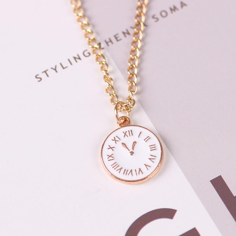 Зимний свитер, цепочка, аксессуары для женщин, Южная Корея, стильные простые часы, подвески, ожерелье, повседневные ювелирные изделия для пар, модный подарок
