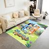 Winter Sports Fun Customizable Name Floor Mat Perfect for Hallway Decorate room Playrooms Balcony Antislip Carpet Anime Office Decor Gift for Festival