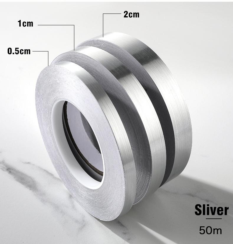 0,5/1/2*5000 см Декор для дома Лента для швов плитки самоклеящаяся лента Напольная настенная водонепроницаемая декоративная лента Уплотнительная лента Наклейка для красивого шва