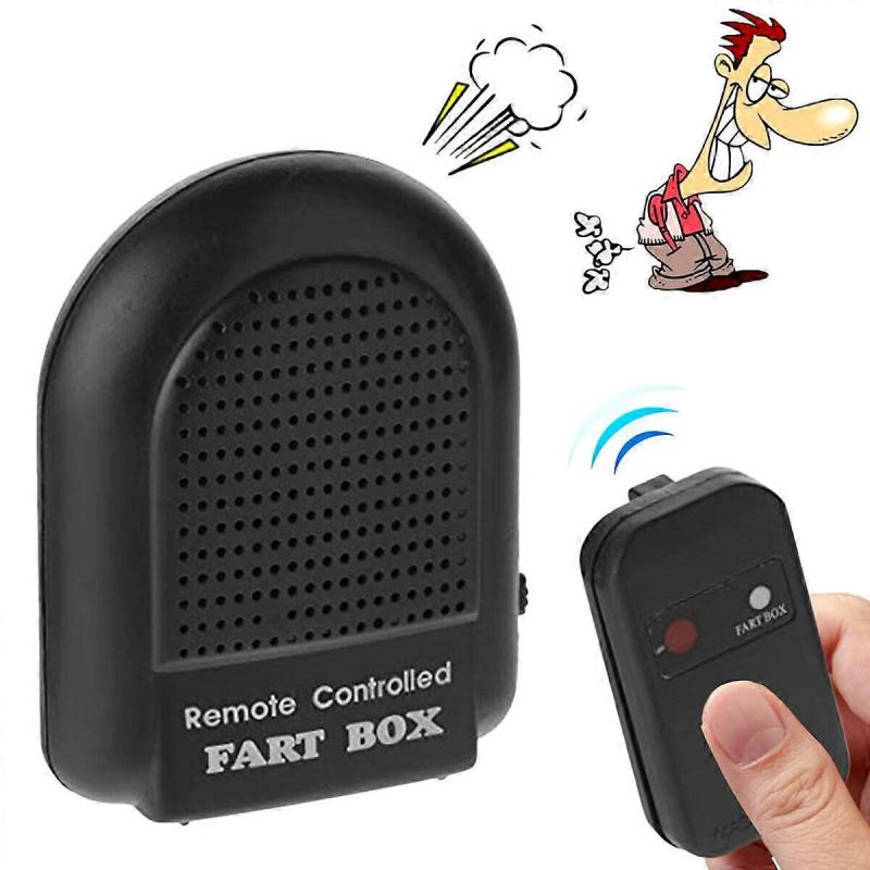 Remote Controlled Electronic Fart Machine Box Farting Sound Family Fun